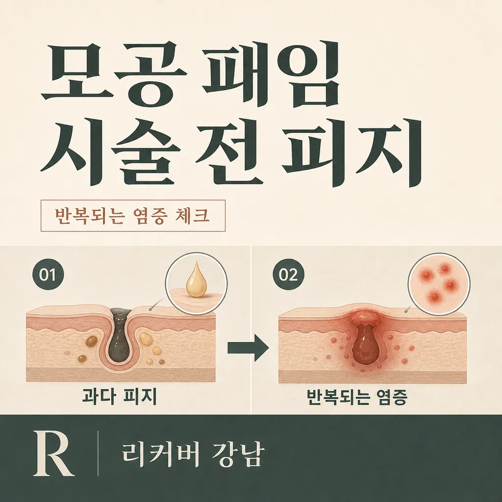썸네일 - 모공성 패임이 고민이라면, 시술 전 피지· 염증 반복부터 확인하세요