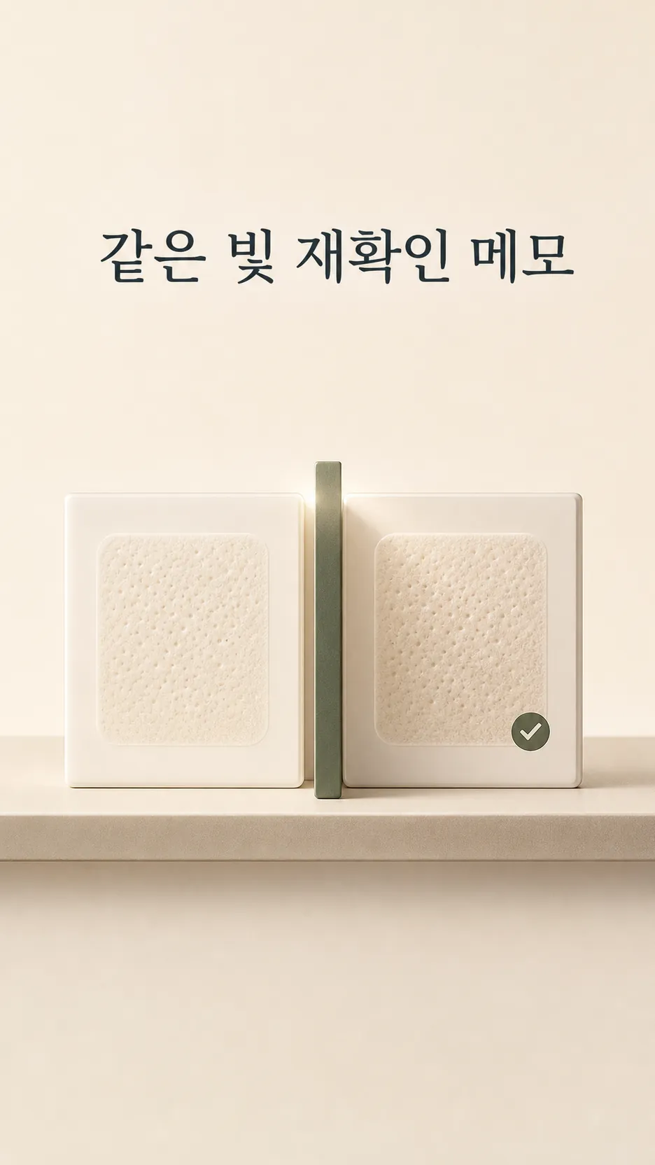 같은 빛 재확인 메모