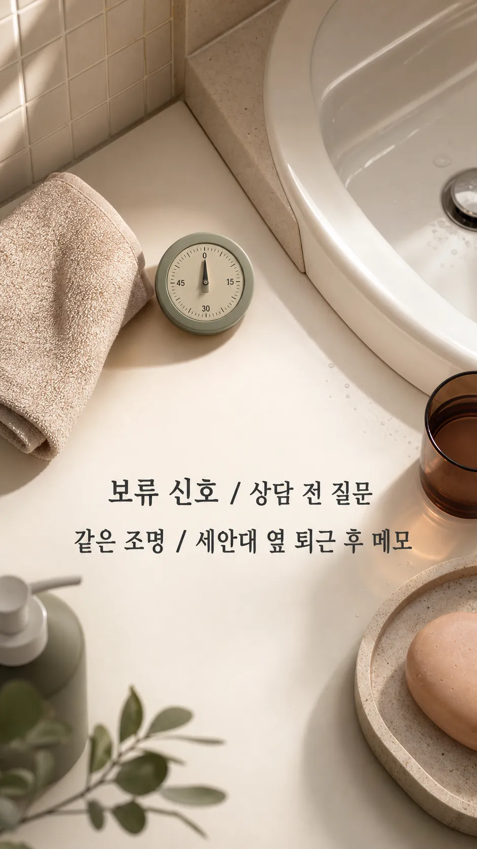 패임 바닥면 아래 당김 단면