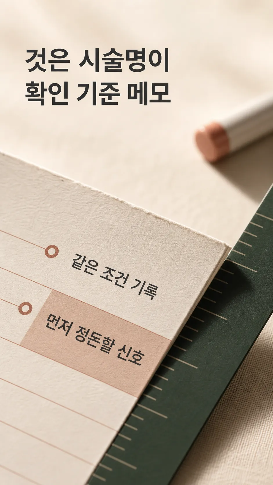 다음 상담에서 남길 것은 시술명이 확인 기준 메모
