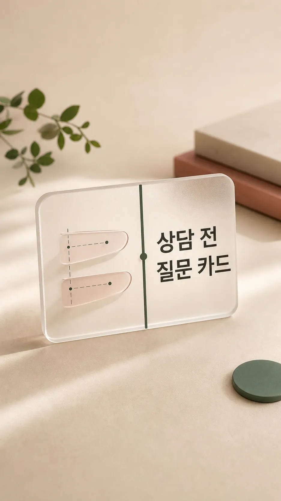 상담 전 질문 카드