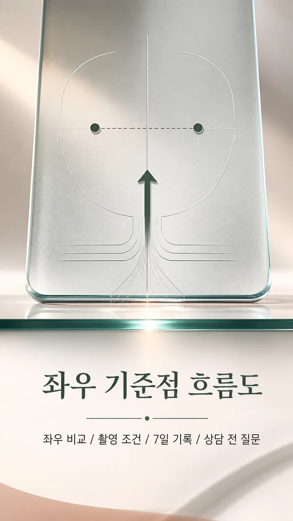 좌우 기준점 흐름도