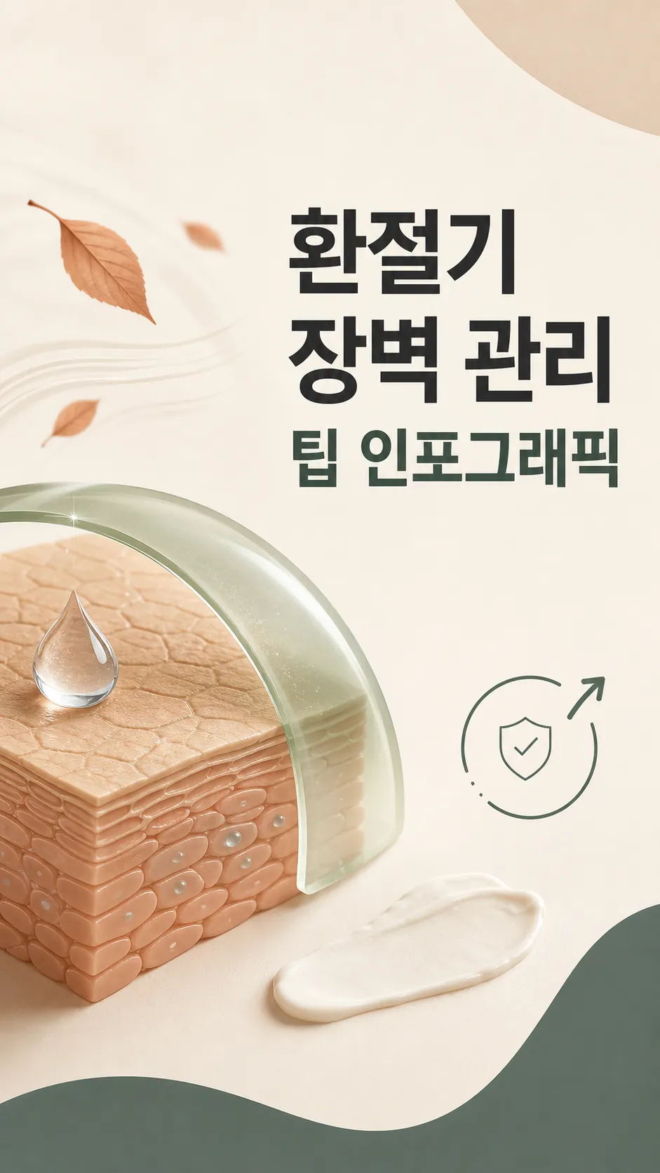 환절기 장벽 관리 팁 인포그래픽