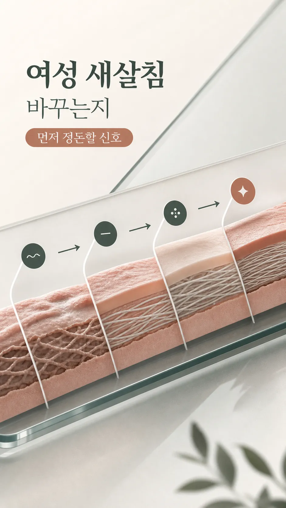 회복 순서와 다음 접근 시점 흐름도