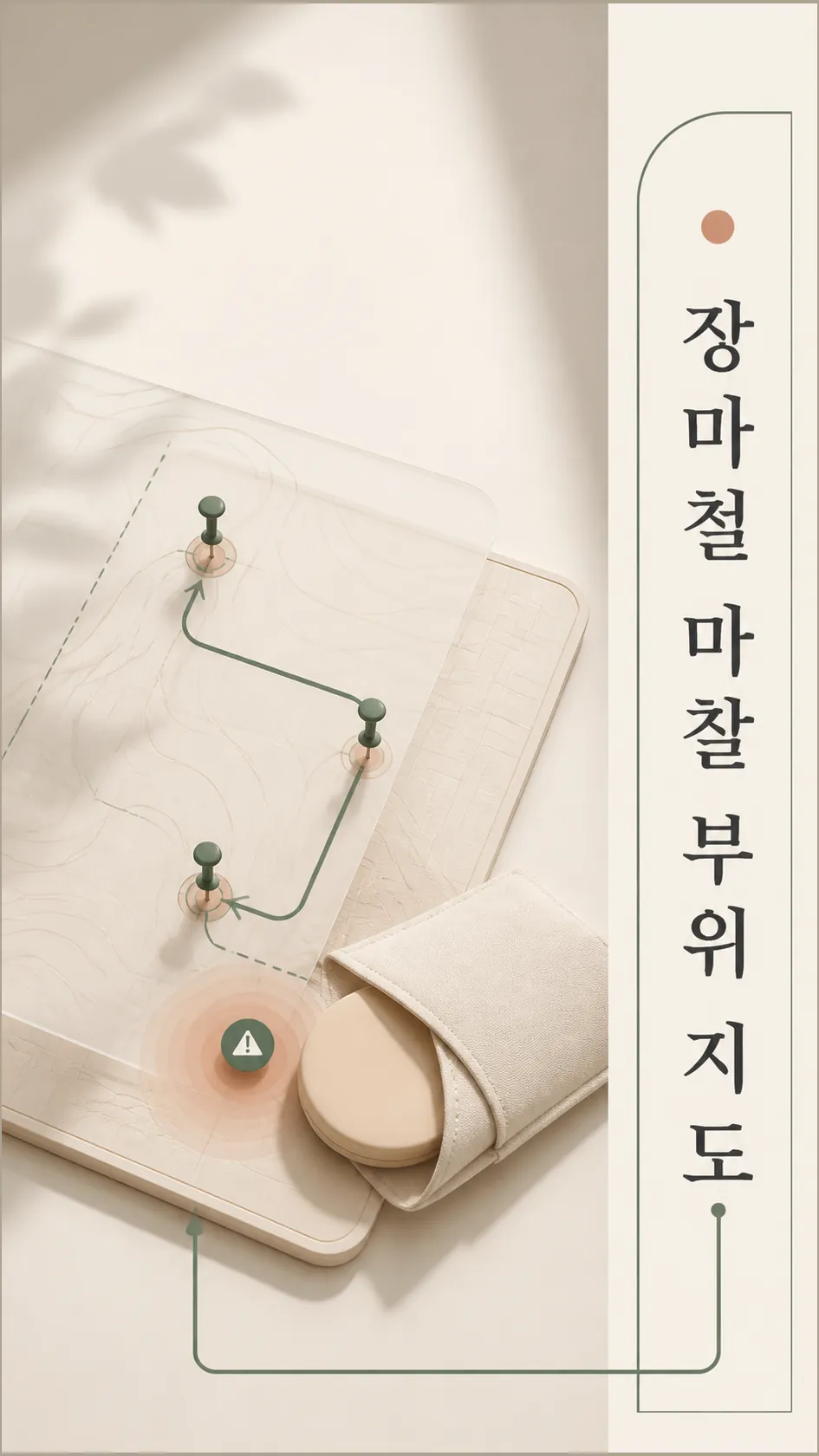 장마철 마찰 부위 지도