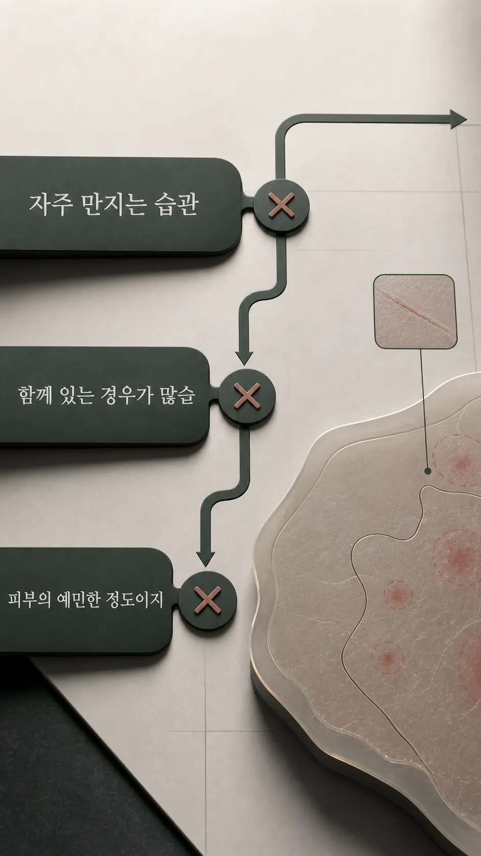 회복 시점과 주의 신호 단계 타임라인