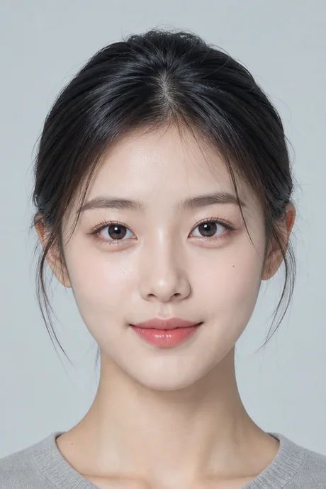 좌우가 조금 다른 원래 얼굴