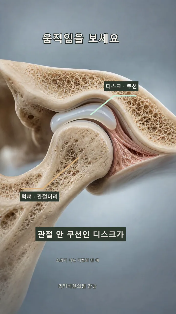 턱에서 ‘딱’—소리보다 중요한 건 ‘이 두 가지’입니다